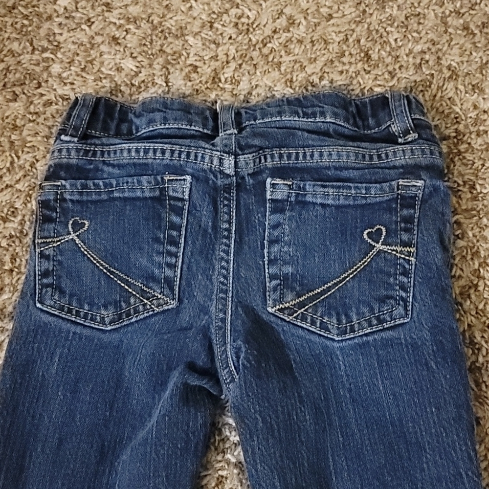 Est. 89 Girl's  Dark Wash Jeans Size 6x/7 - Picture 7 of 7